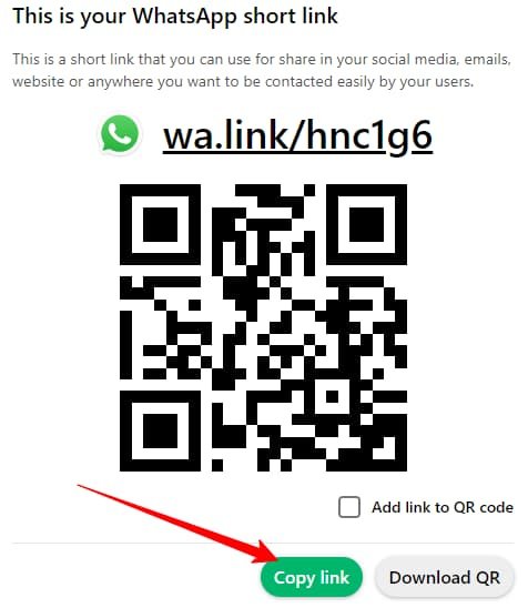 طريقة انشاء رابط لرقمك على واتس اب مجانا و بسهولة