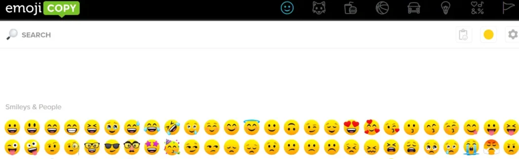 أفضل 9 مواقع لنسخ ولصق أحدث الرموز التعبيرية في محادثاتك بسهولة 9