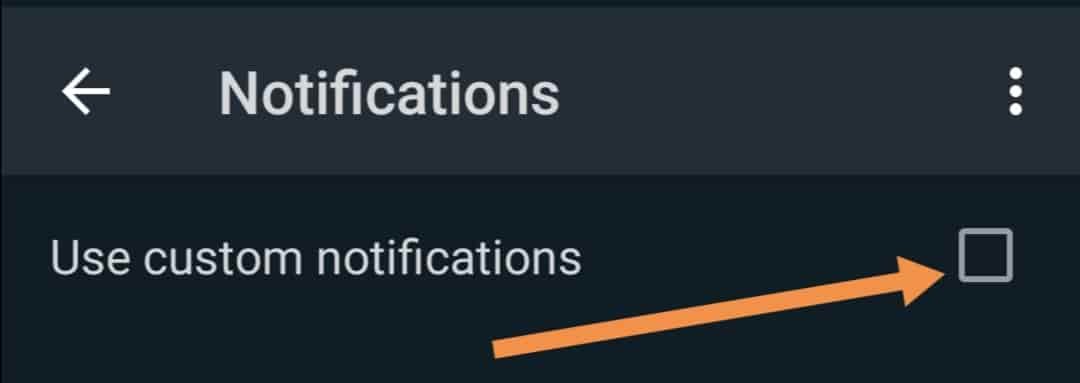 كيفية تخصيص نغمة لرقم معين في الواتس اب 12