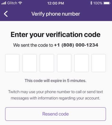 شرح انشاء حساب في تويتش - فتح حساب في twitch 18