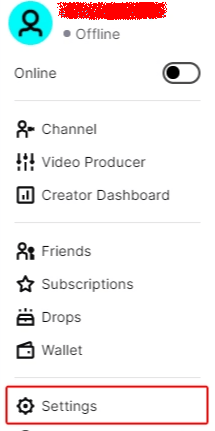 كيفية تغيير اسم المستخدم في تويتش - كيف اغير اسمي في Twitch 12