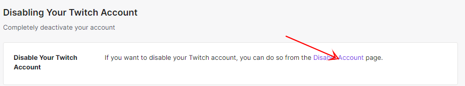 حذف حساب تويتش Twitch الخاص بك - إلى الأبد ودائمًا! 13