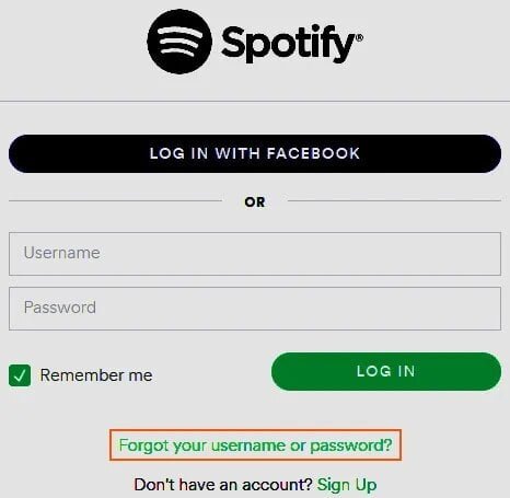 كيفية تغيير كلمة مرور سبوتيفاي أو إعادة تعيين الباسوورد 14