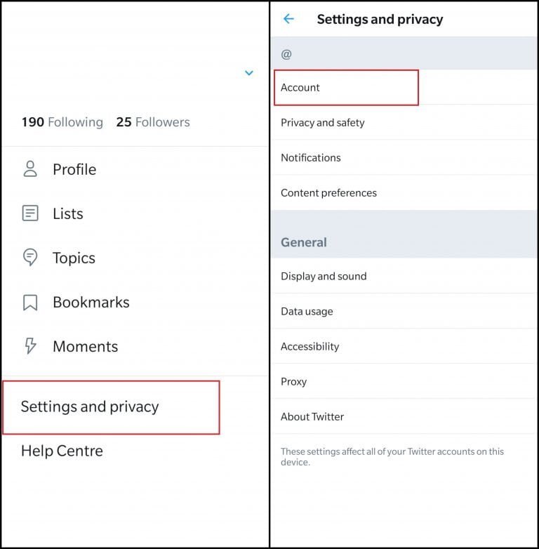 كيفية تغيير البريد الالكتروني في تويتر على الهاتف و الكمبيوتر 13