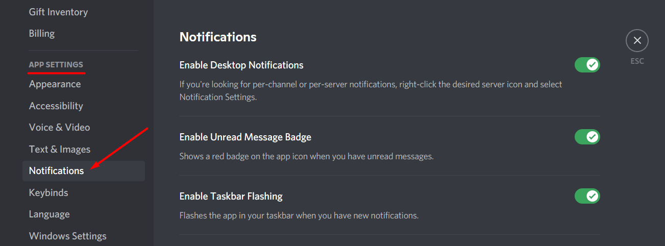 كيفية إيقاف تشغيل إشعارات ديسكورد - تعطيل إشعارات Discord 10