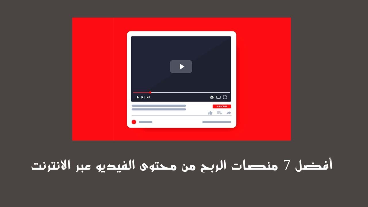 الربح من الفيديوهات