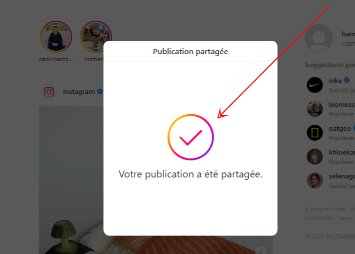 نشر على إنستقرام من الكمبيوتر
