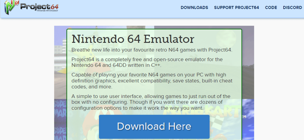 محاكيات Nintendo 64