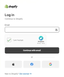 حذف حساب شوبيفاي