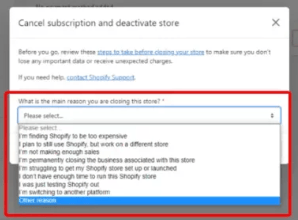 حذف حساب شوبيفاي: دليل شامل خطوة بخطوة لإغلاق المتجر 11