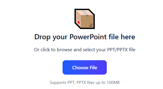 أفضل 5 مواقع لضغط ملف بوربوينت بالذكاء الاصطناعي مجانا 9